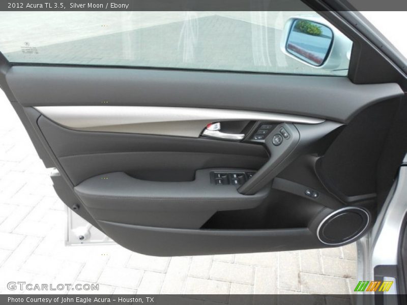 Silver Moon / Ebony 2012 Acura TL 3.5
