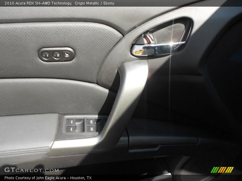 Grigio Metallic / Ebony 2010 Acura RDX SH-AWD Technology