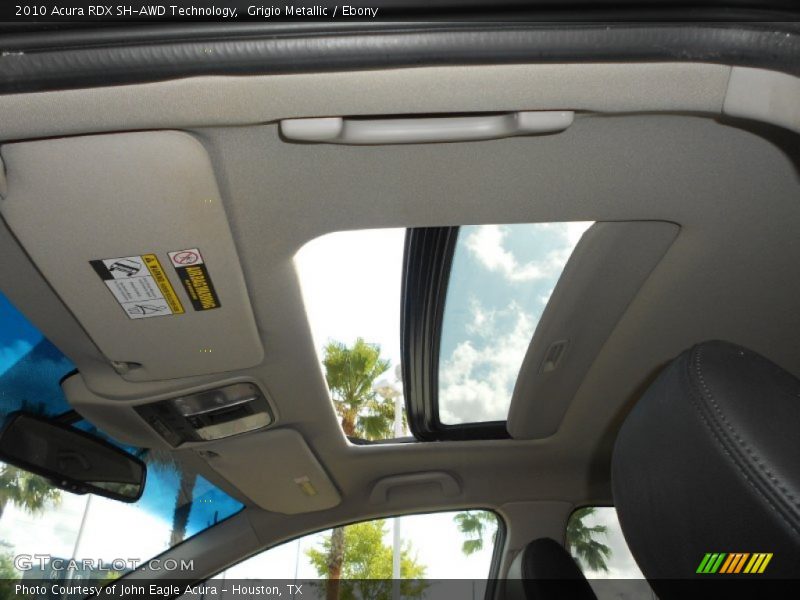 Grigio Metallic / Ebony 2010 Acura RDX SH-AWD Technology