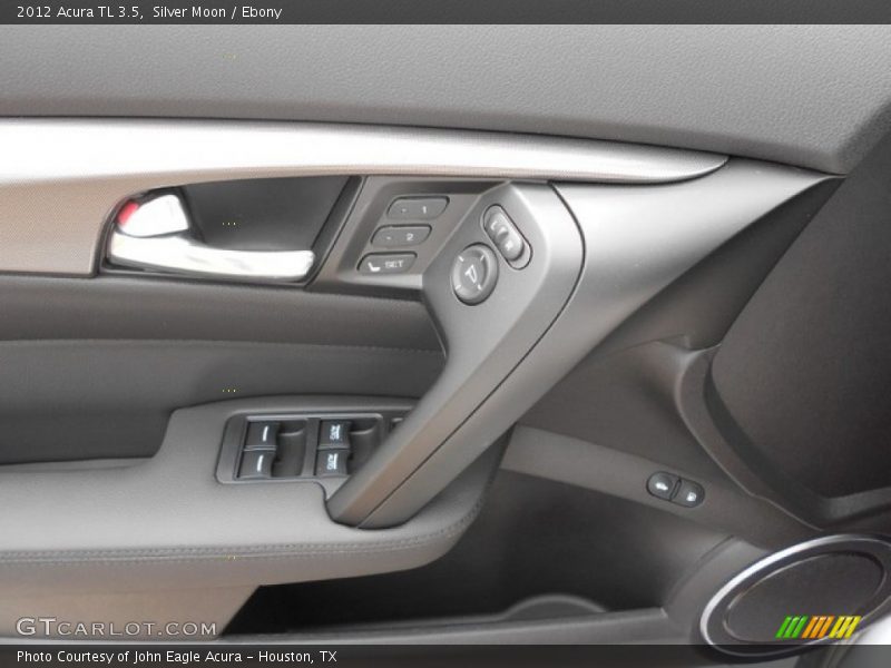 Silver Moon / Ebony 2012 Acura TL 3.5