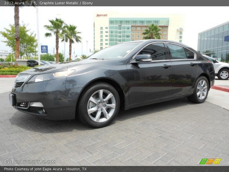 Graphite Luster Metallic / Ebony 2012 Acura TL 3.5