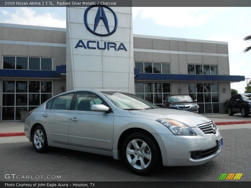 Radiant Silver Metallic / Charcoal 2009 Nissan Altima 2.5 SL