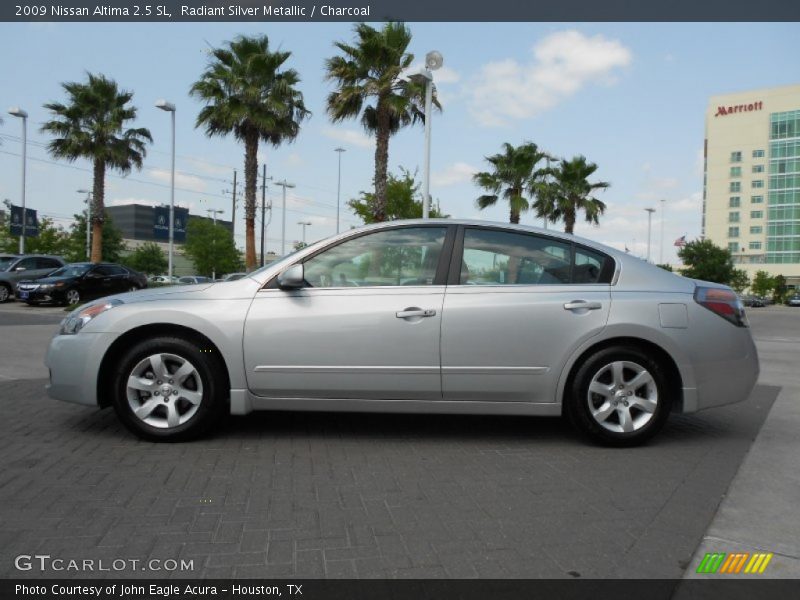 Radiant Silver Metallic / Charcoal 2009 Nissan Altima 2.5 SL