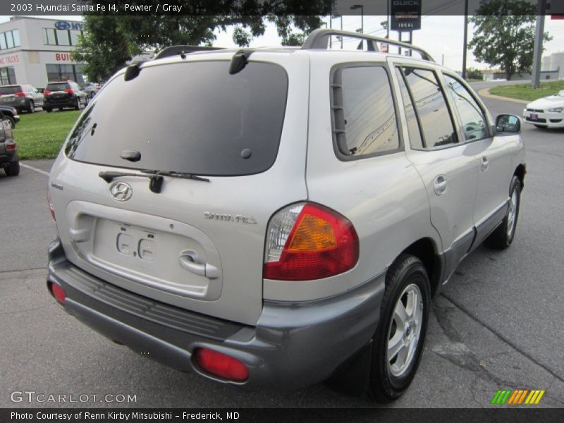 Pewter / Gray 2003 Hyundai Santa Fe I4