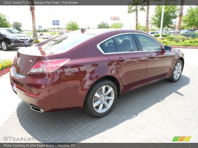 Basque Red Pearl / Parchment 2012 Acura TL 3.5