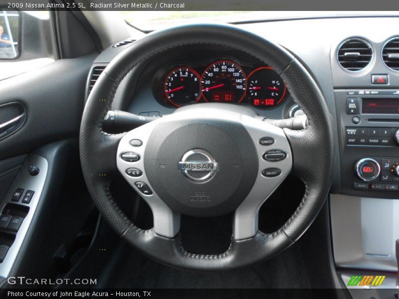 Radiant Silver Metallic / Charcoal 2009 Nissan Altima 2.5 SL