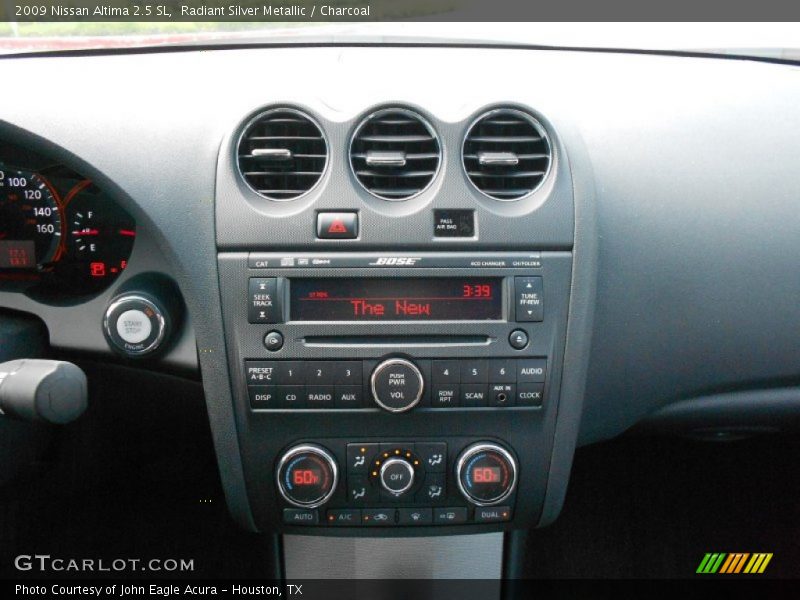 Radiant Silver Metallic / Charcoal 2009 Nissan Altima 2.5 SL