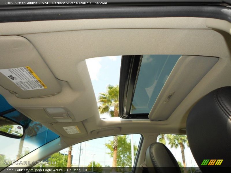 Radiant Silver Metallic / Charcoal 2009 Nissan Altima 2.5 SL
