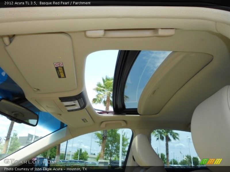 Basque Red Pearl / Parchment 2012 Acura TL 3.5