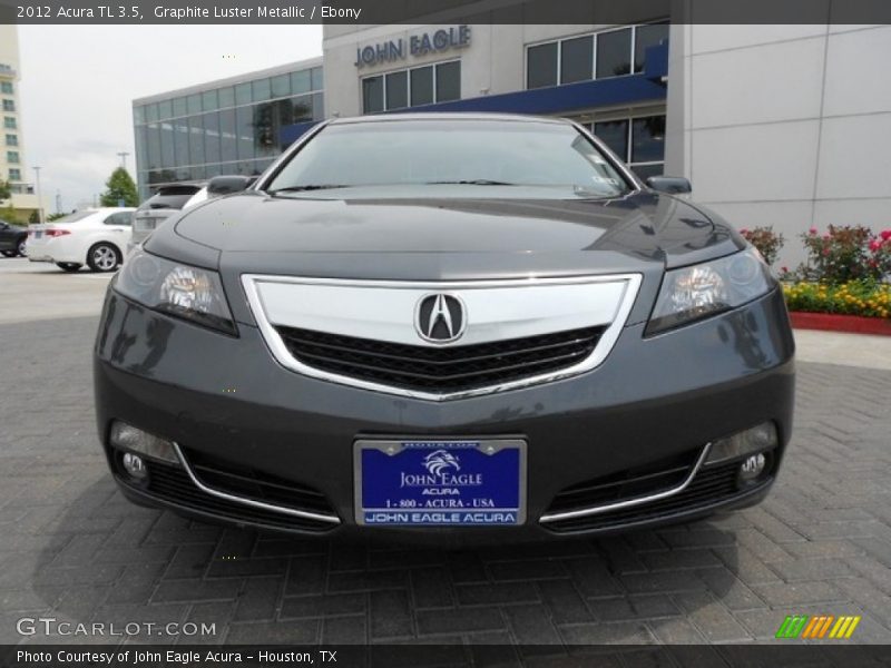 Graphite Luster Metallic / Ebony 2012 Acura TL 3.5