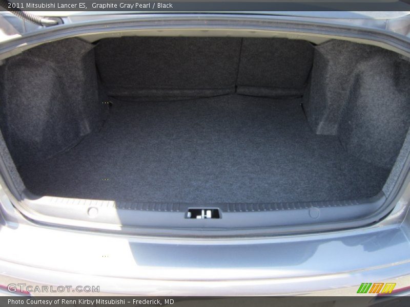 Graphite Gray Pearl / Black 2011 Mitsubishi Lancer ES