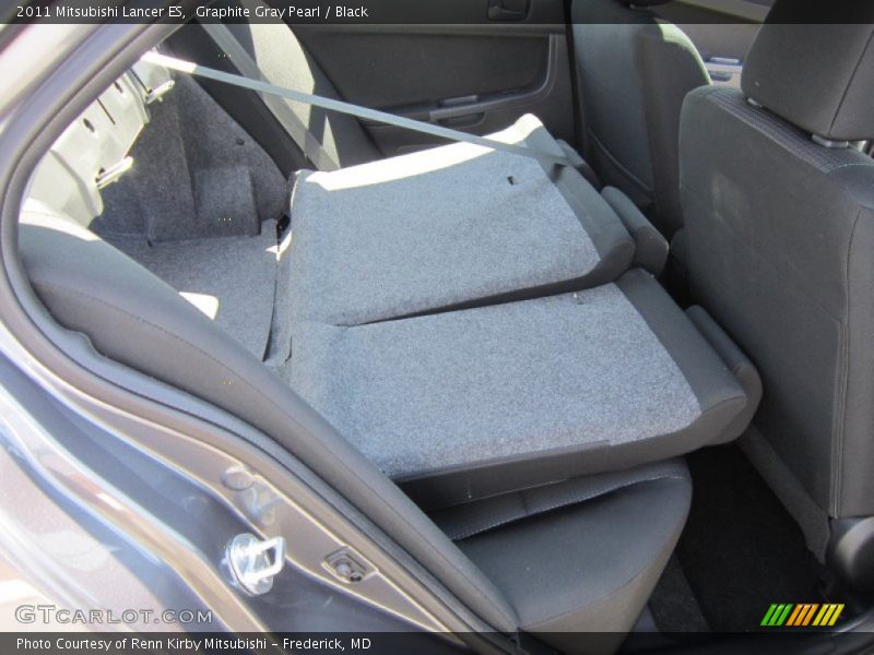 Graphite Gray Pearl / Black 2011 Mitsubishi Lancer ES