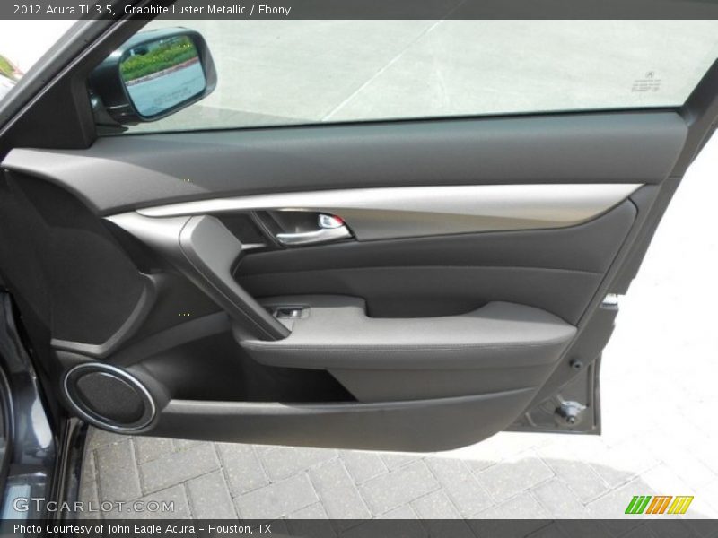 Graphite Luster Metallic / Ebony 2012 Acura TL 3.5