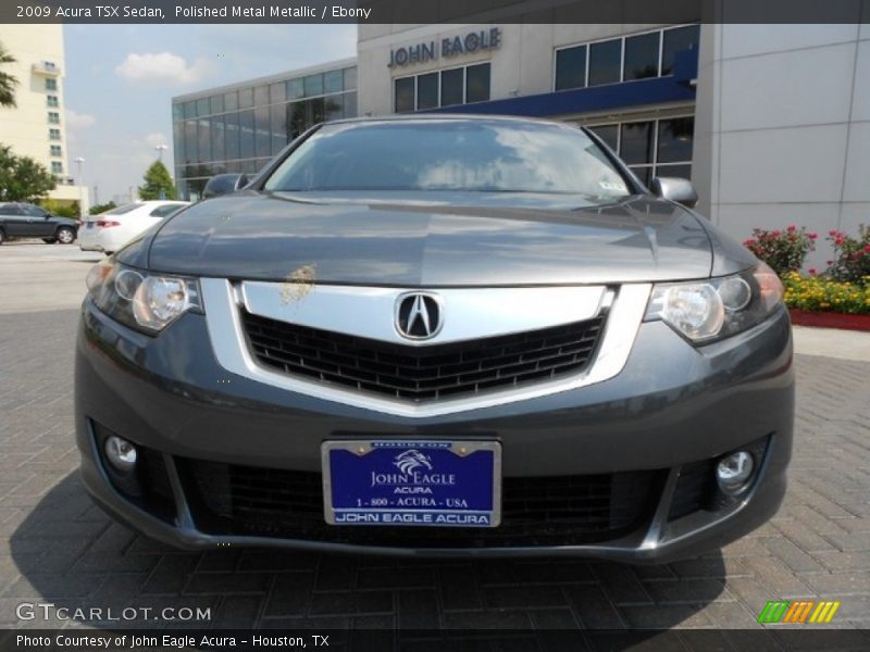 Polished Metal Metallic / Ebony 2009 Acura TSX Sedan