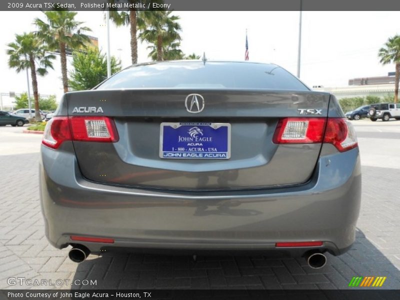 Polished Metal Metallic / Ebony 2009 Acura TSX Sedan