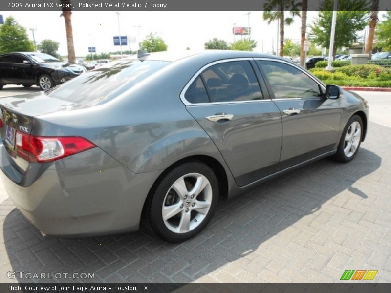 Polished Metal Metallic / Ebony 2009 Acura TSX Sedan