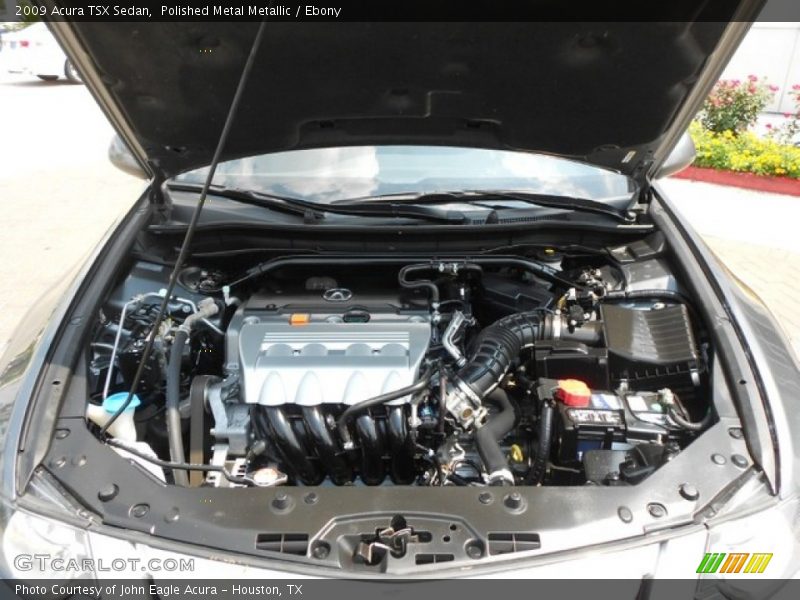 Polished Metal Metallic / Ebony 2009 Acura TSX Sedan