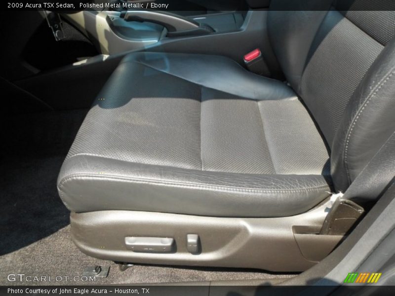 Polished Metal Metallic / Ebony 2009 Acura TSX Sedan