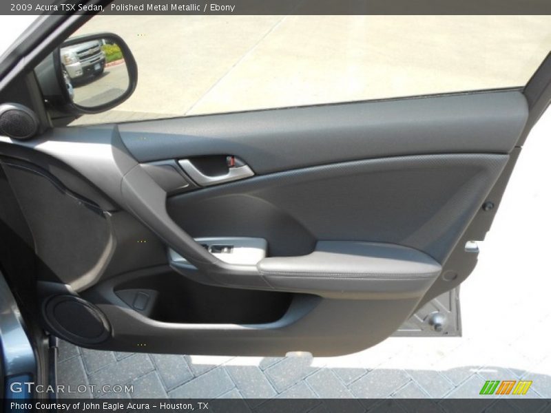 Polished Metal Metallic / Ebony 2009 Acura TSX Sedan