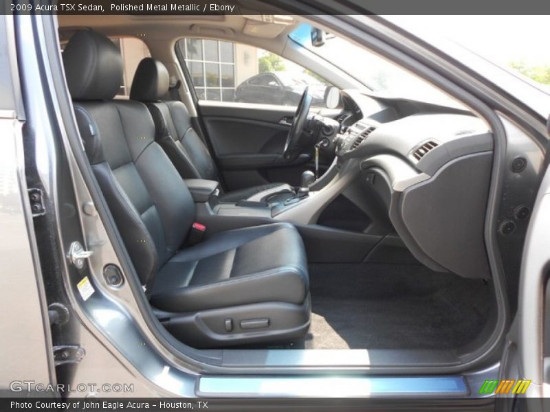 Polished Metal Metallic / Ebony 2009 Acura TSX Sedan