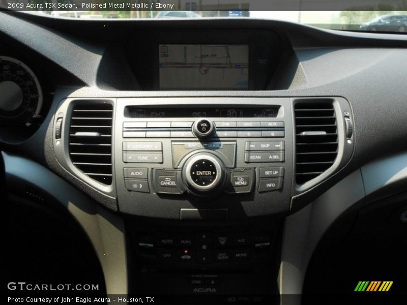 Polished Metal Metallic / Ebony 2009 Acura TSX Sedan