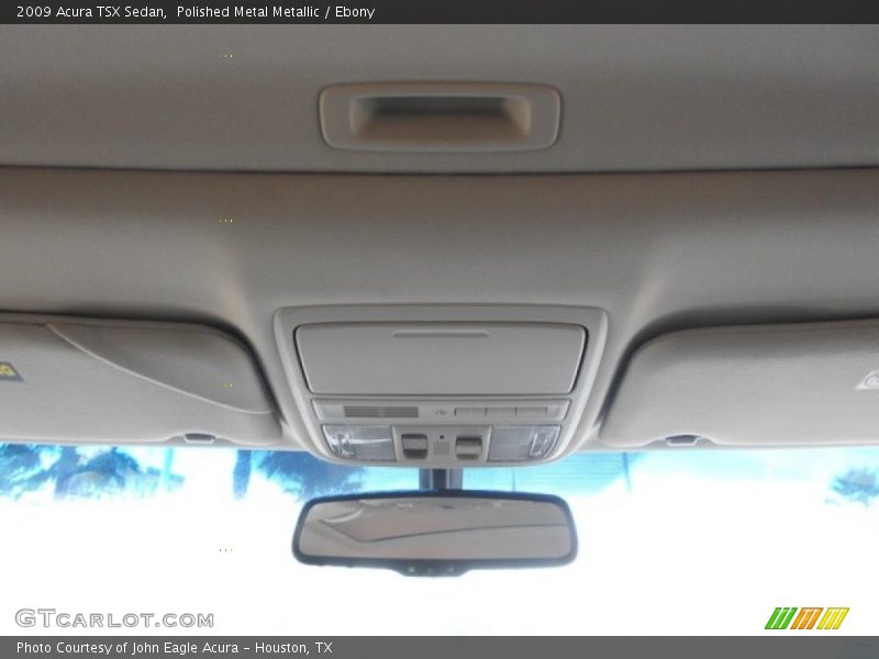 Polished Metal Metallic / Ebony 2009 Acura TSX Sedan