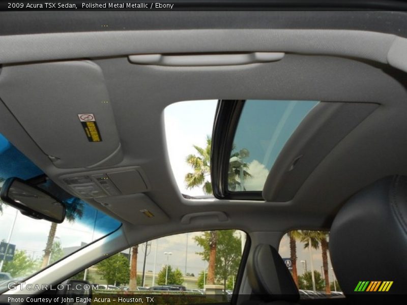 Polished Metal Metallic / Ebony 2009 Acura TSX Sedan