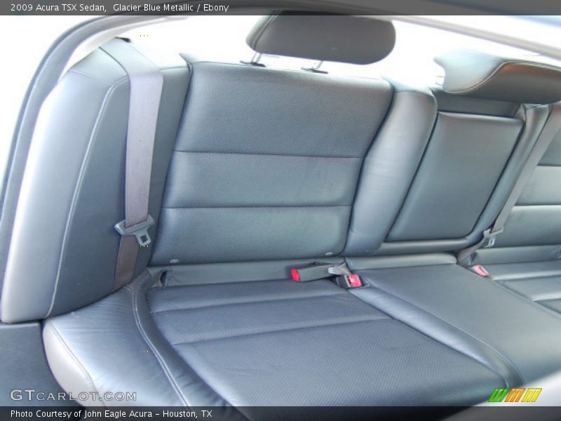 Glacier Blue Metallic / Ebony 2009 Acura TSX Sedan