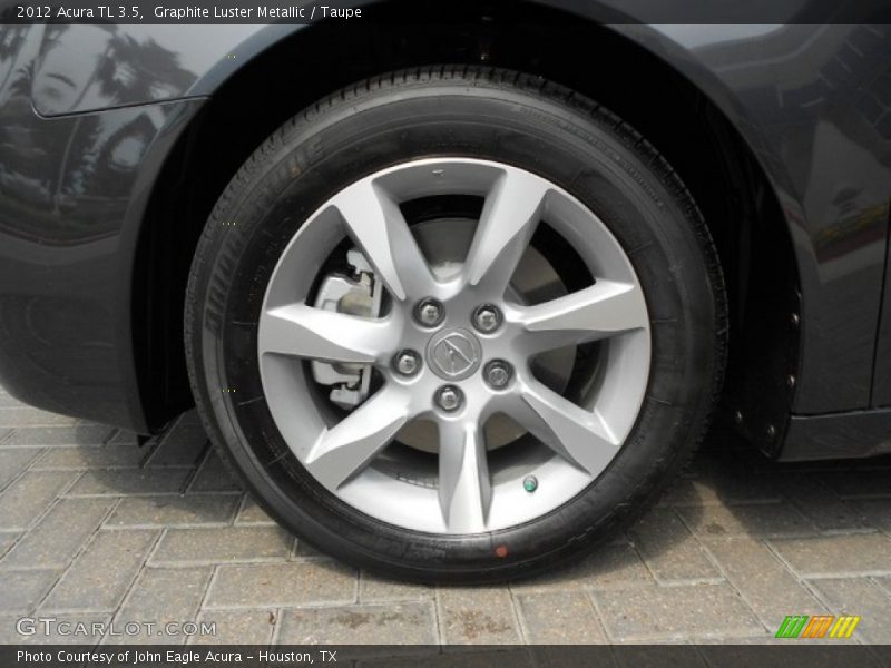 Graphite Luster Metallic / Taupe 2012 Acura TL 3.5