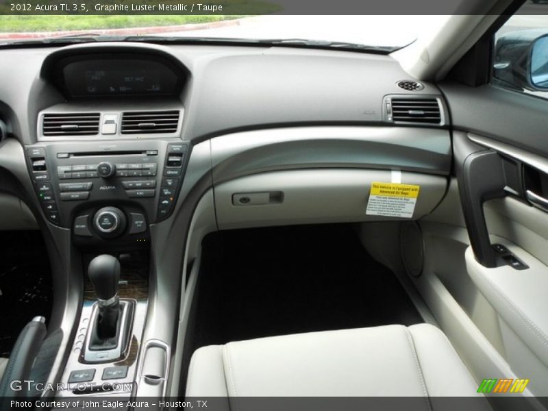 Graphite Luster Metallic / Taupe 2012 Acura TL 3.5