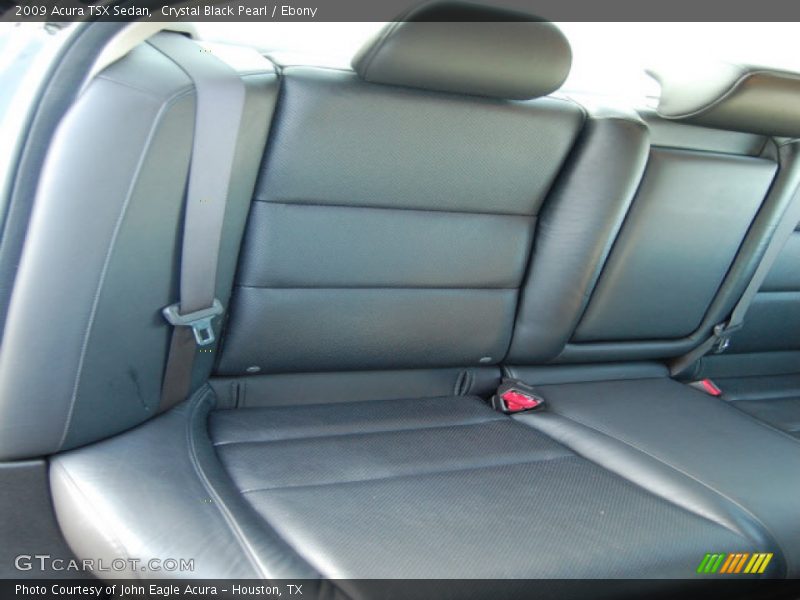 Crystal Black Pearl / Ebony 2009 Acura TSX Sedan