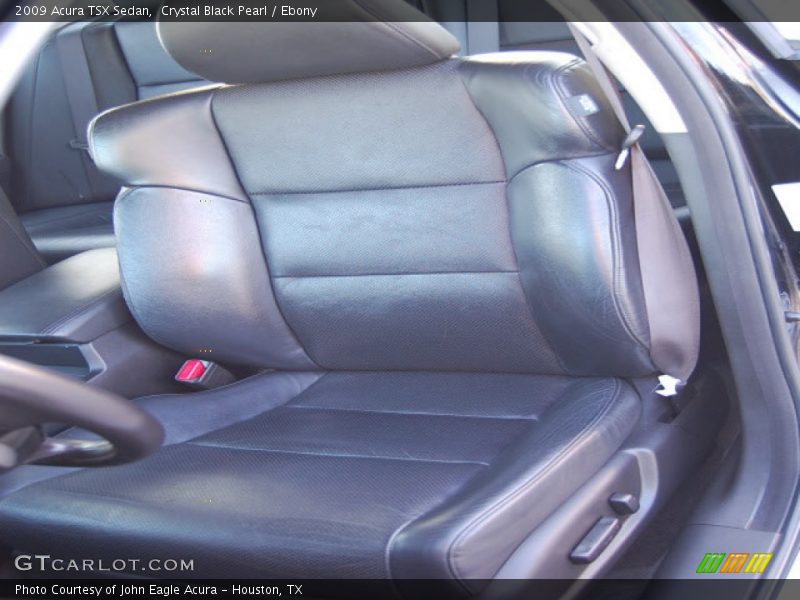 Crystal Black Pearl / Ebony 2009 Acura TSX Sedan