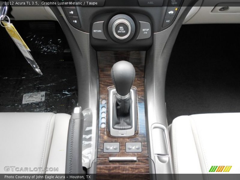 Graphite Luster Metallic / Taupe 2012 Acura TL 3.5