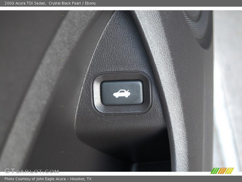 Crystal Black Pearl / Ebony 2009 Acura TSX Sedan