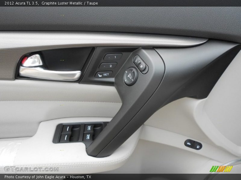 Graphite Luster Metallic / Taupe 2012 Acura TL 3.5