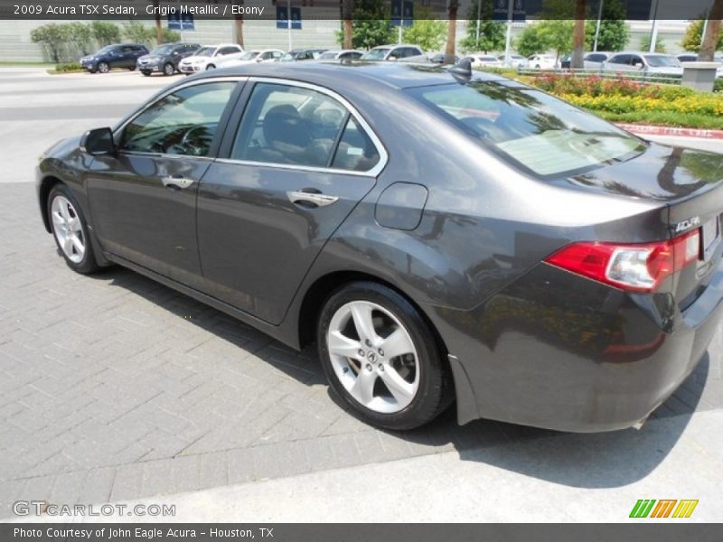 Grigio Metallic / Ebony 2009 Acura TSX Sedan