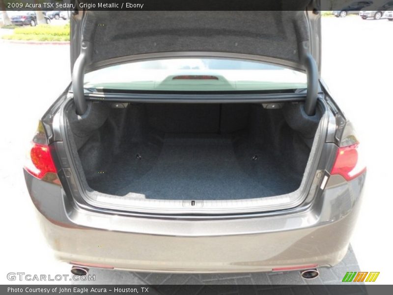 Grigio Metallic / Ebony 2009 Acura TSX Sedan
