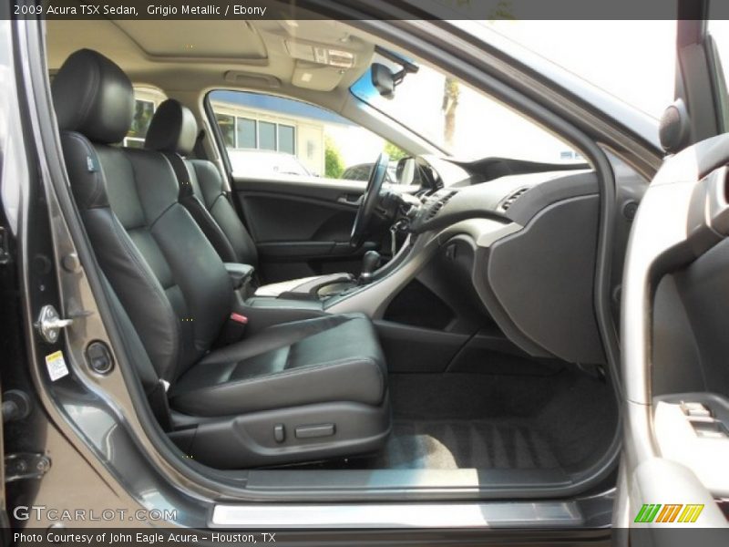 Grigio Metallic / Ebony 2009 Acura TSX Sedan