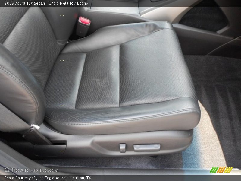 Grigio Metallic / Ebony 2009 Acura TSX Sedan