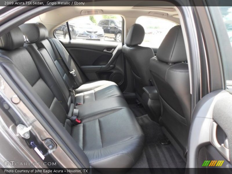 Grigio Metallic / Ebony 2009 Acura TSX Sedan