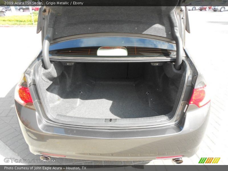 Grigio Metallic / Ebony 2009 Acura TSX Sedan