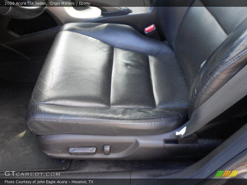 Grigio Metallic / Ebony 2009 Acura TSX Sedan