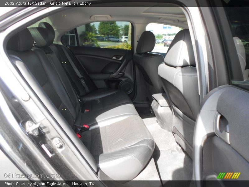 Grigio Metallic / Ebony 2009 Acura TSX Sedan