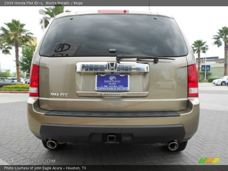 Mocha Metallic / Beige 2009 Honda Pilot EX-L
