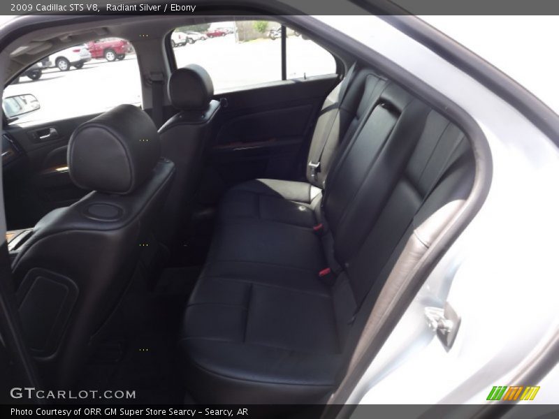 Radiant Silver / Ebony 2009 Cadillac STS V8