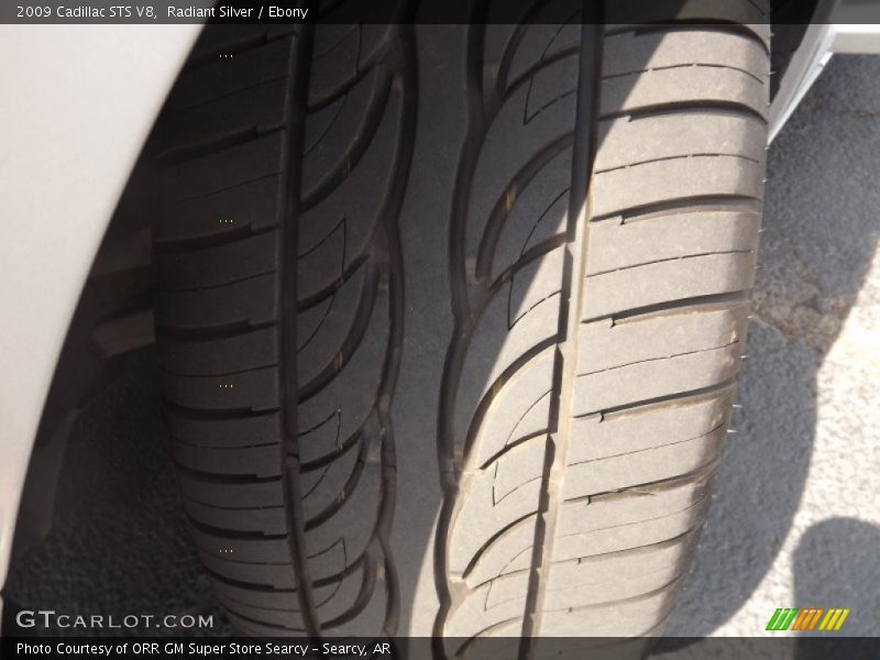 Radiant Silver / Ebony 2009 Cadillac STS V8