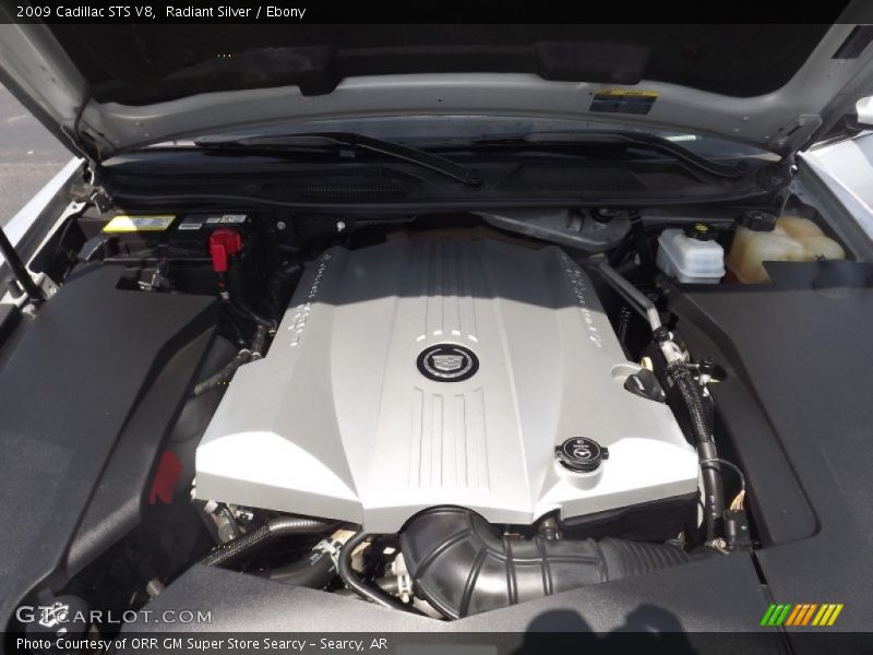 Radiant Silver / Ebony 2009 Cadillac STS V8