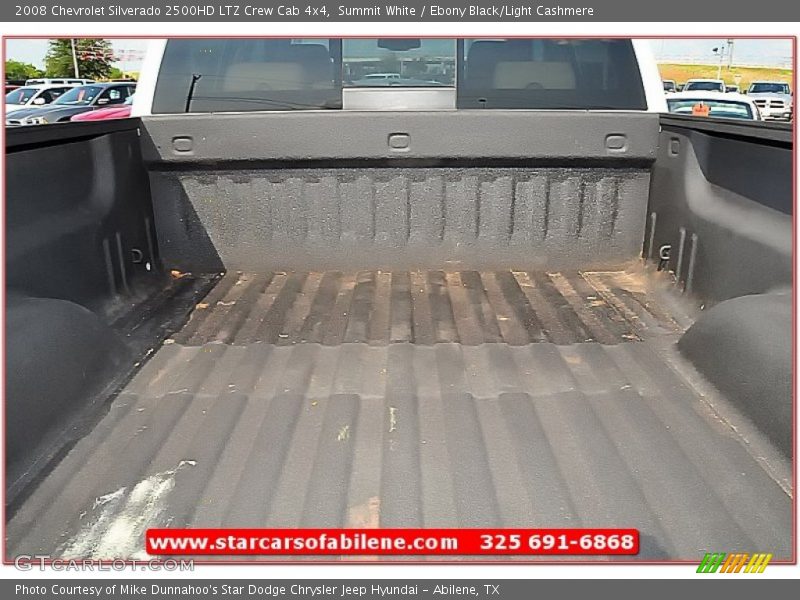 Summit White / Ebony Black/Light Cashmere 2008 Chevrolet Silverado 2500HD LTZ Crew Cab 4x4