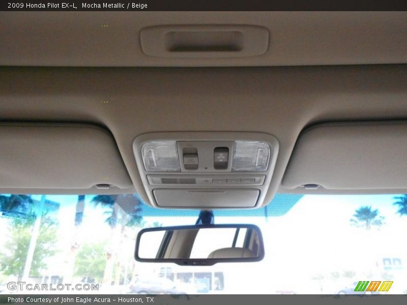 Mocha Metallic / Beige 2009 Honda Pilot EX-L