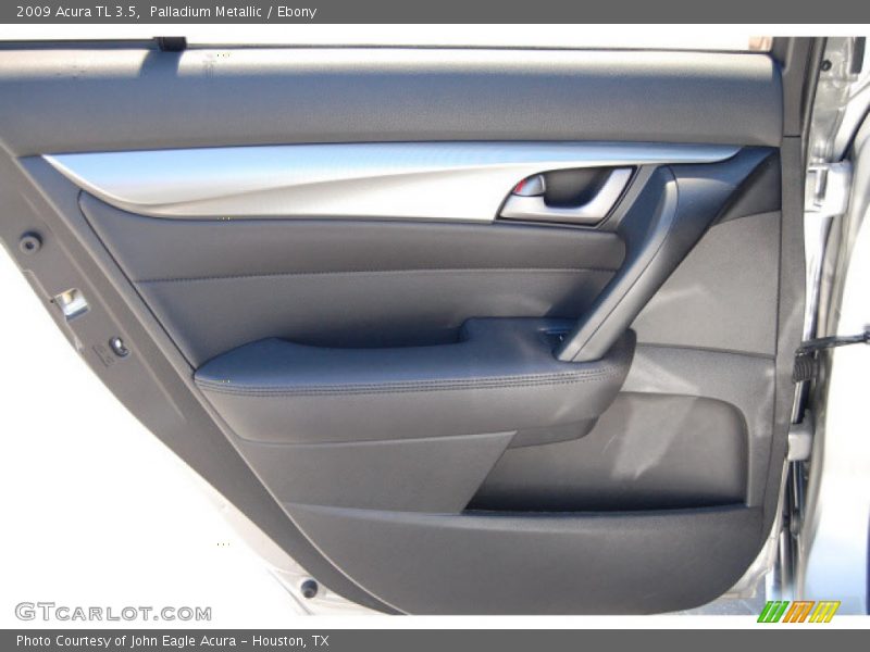 Palladium Metallic / Ebony 2009 Acura TL 3.5
